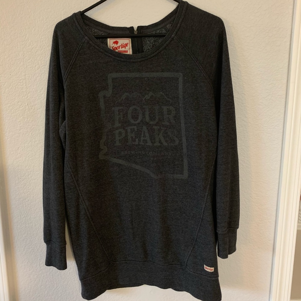 Four Peaks Tunic style sweatshirt